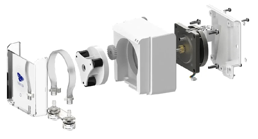 Ecotech, versa peristaltic dosing pump (conjunto de 4 unidades) vxf-1